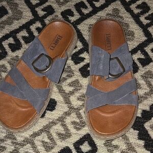Born Women's Blue Sandals